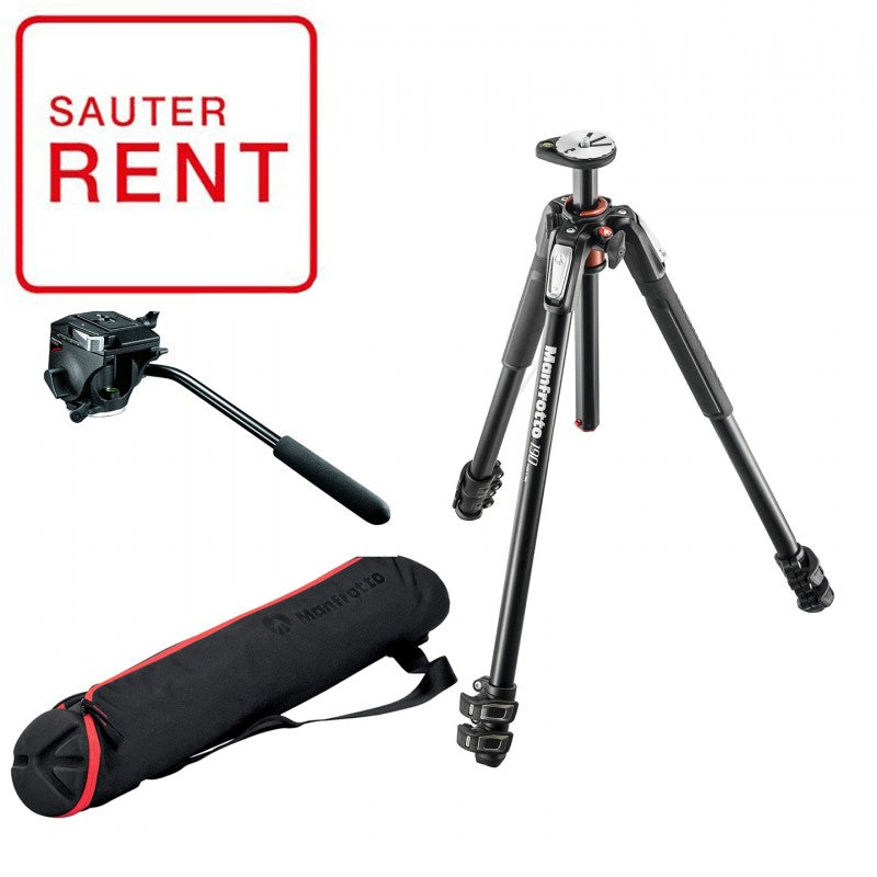 MANFROTTO 190XB + VIDEONEIGER + MBAG70